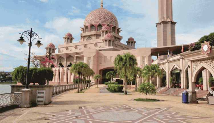Beautiful View Of Putra Mosque, Malaysia