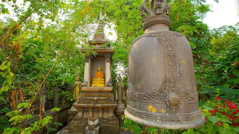 Bell In Wat Saket Temple, Bangkok