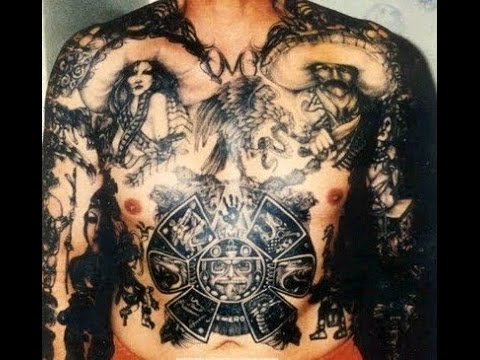 Dark Ink Mexican Tattoo On Full Body