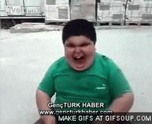 Fat Kid Funny Laughing Gif Picture