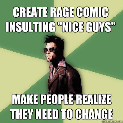 Create Rage Comic Insulting Nice Guys Funny Picture