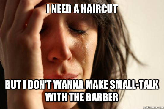 I Need A Haircut Funny Meme Image