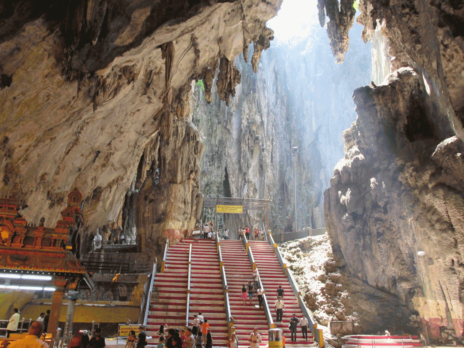 Inside Batu Caves, Malaysia