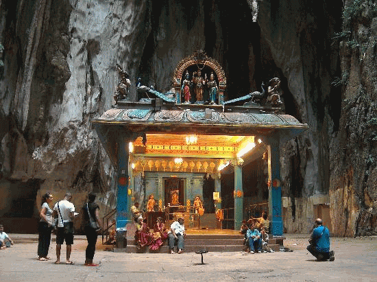 Inside Batu Caves Temple, Malaysia