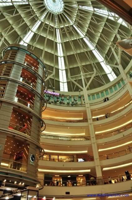 Inside Petronas Towers Beautiful Picture