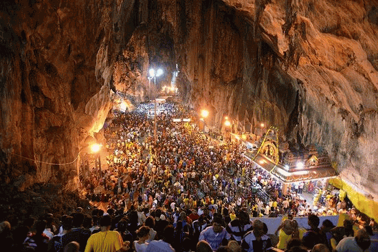Inside View Of Batu Caves Picture
