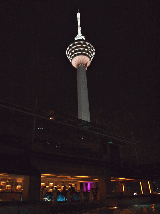 KL Tower At Night Picture