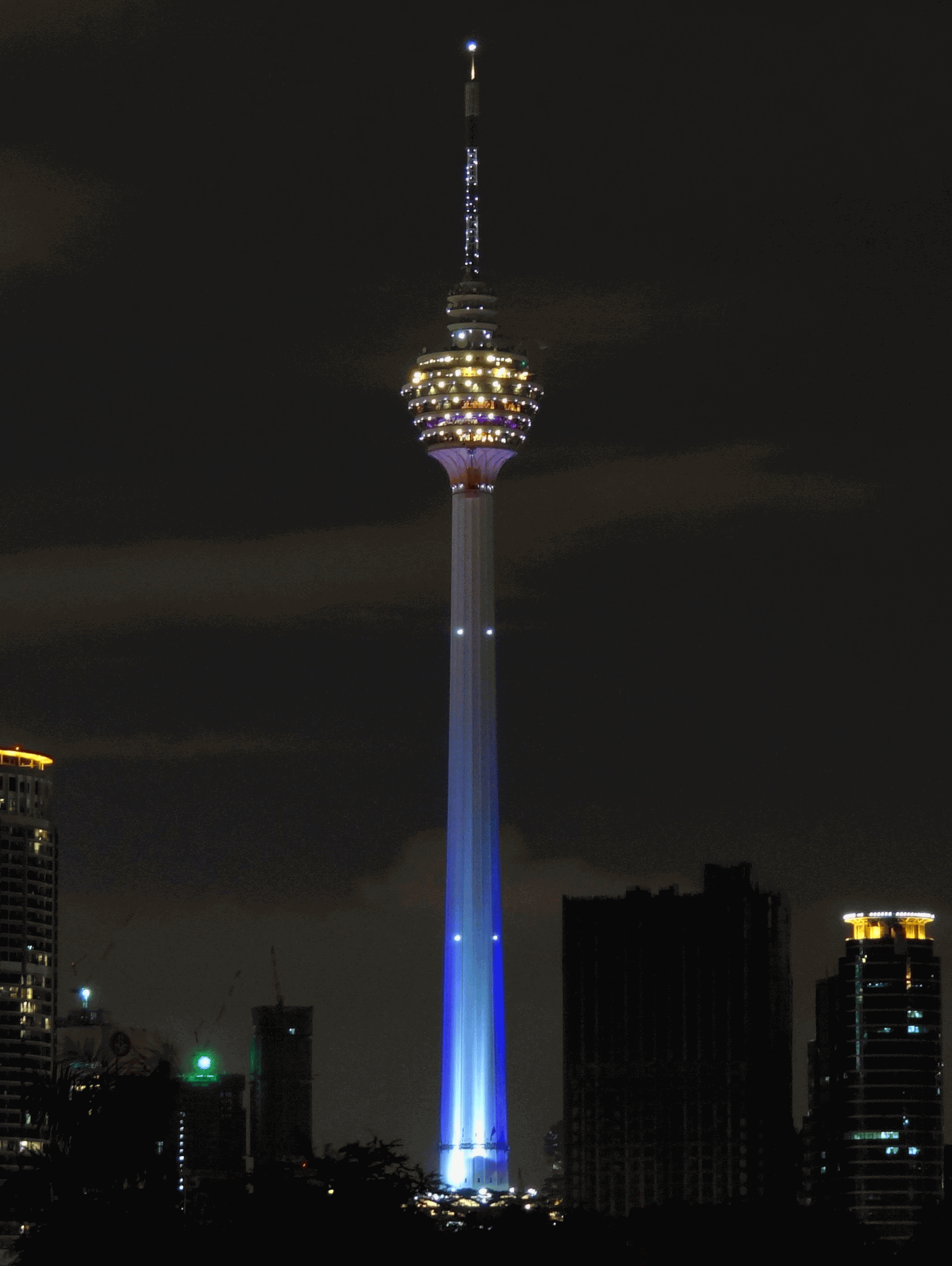KL Towers At Night