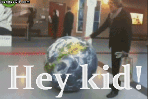 Kid Hit By World Map Ball Funny Falling Gif Image For Whatsapp