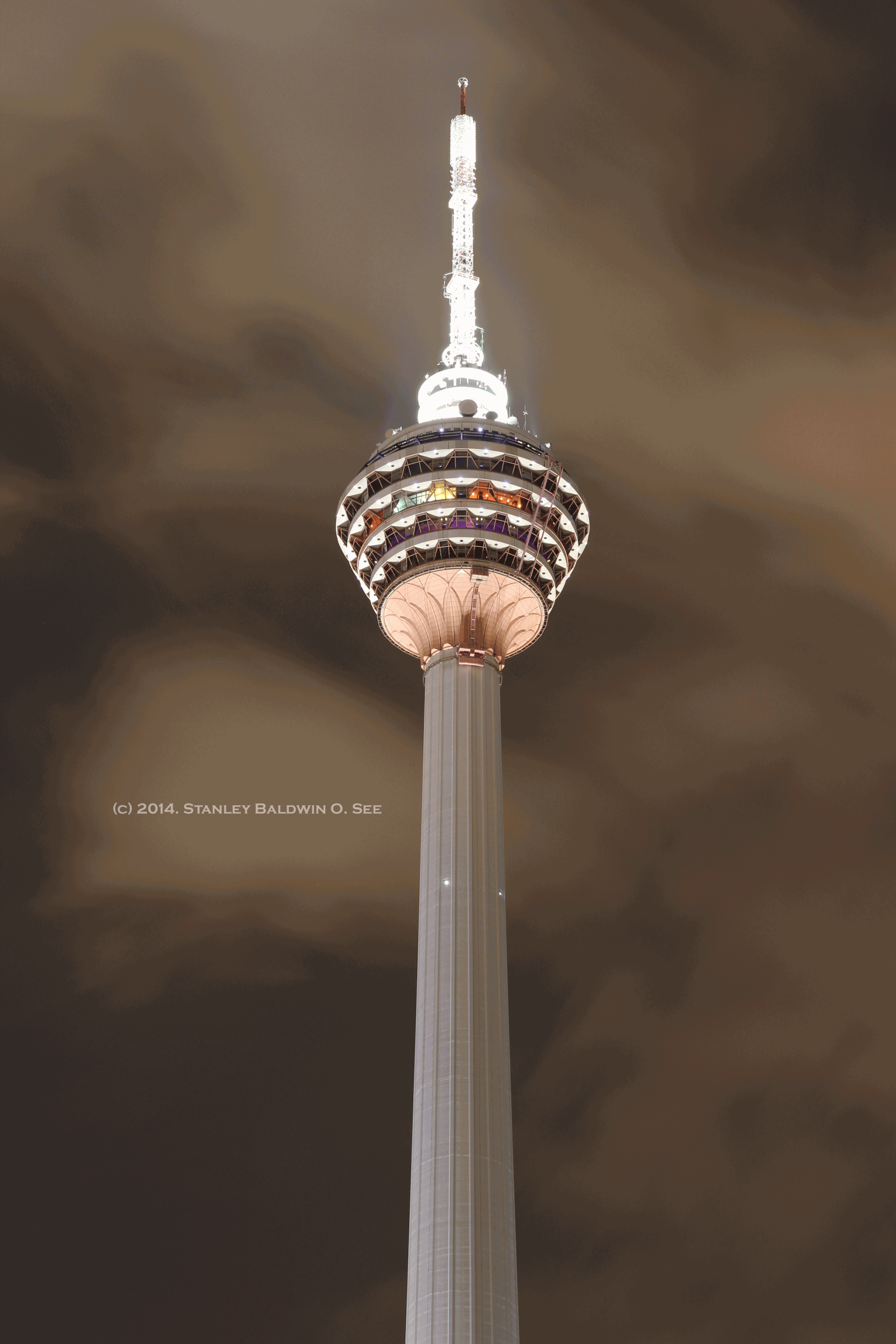 Kuala Lumpur Tower Night Picture