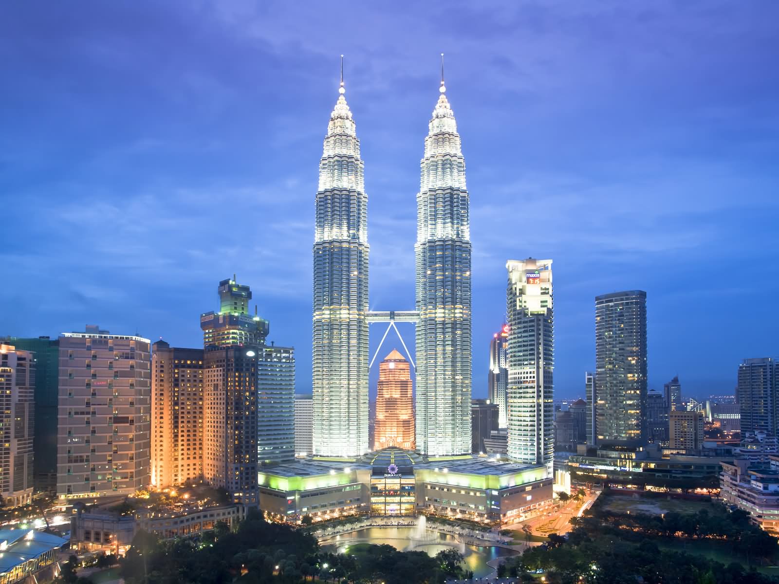 Lights At Petronas Towers, Malaysia