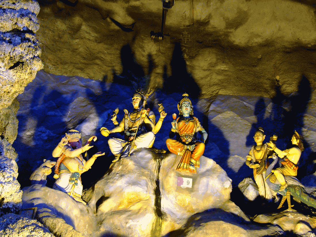 Lord Shiva Sculpture Inside Batu Caves, Malaysia