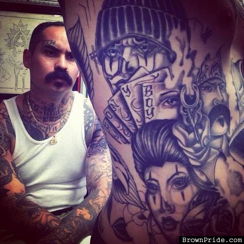 Mexican Gangster Tattoos