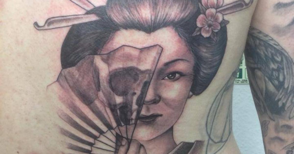 Mexican Geisha Tattoo Idea