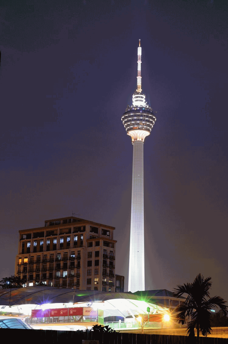 Night View Of Kuala Lumpur Tower