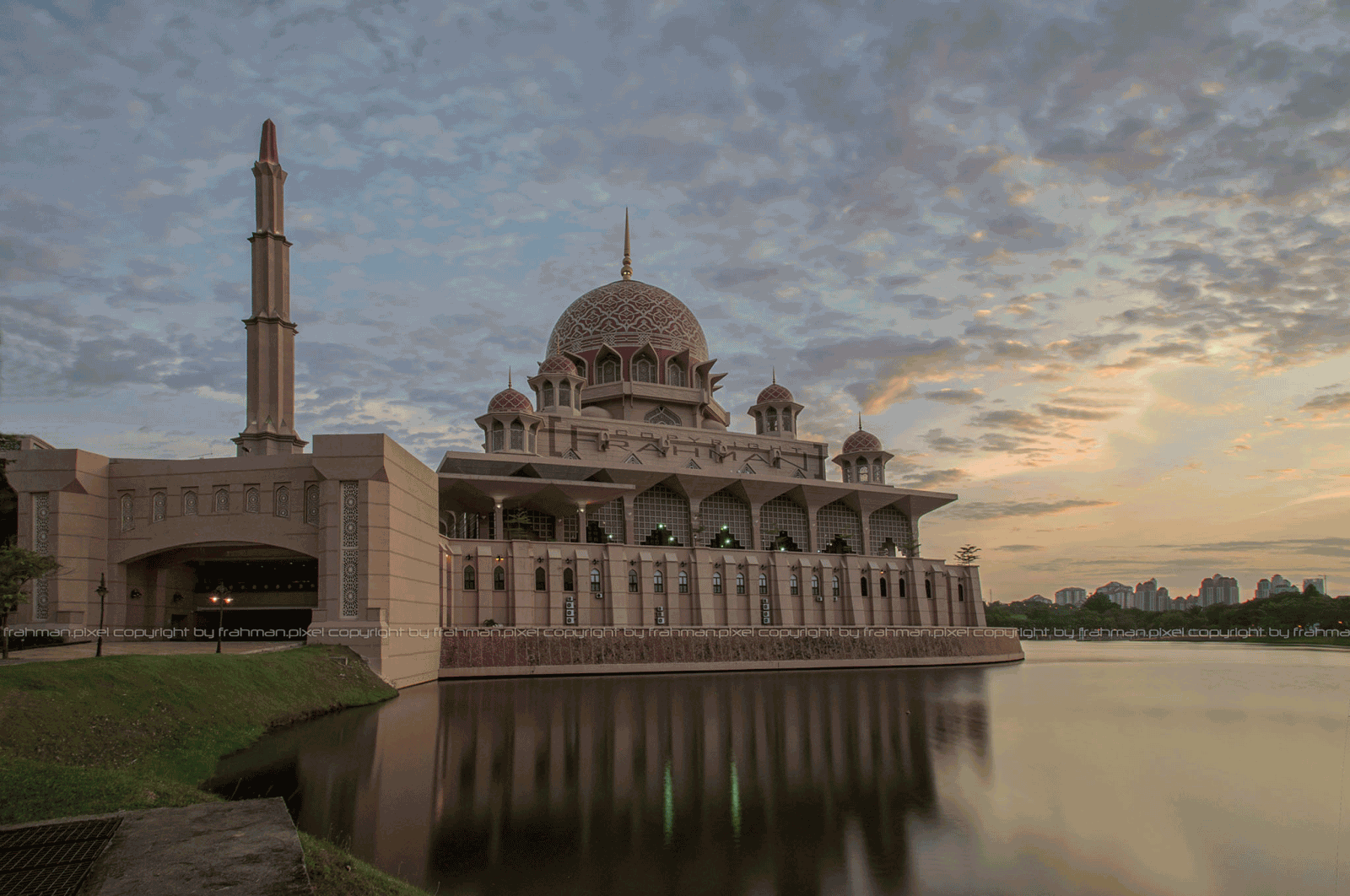 Outside View Of Putra Mosque