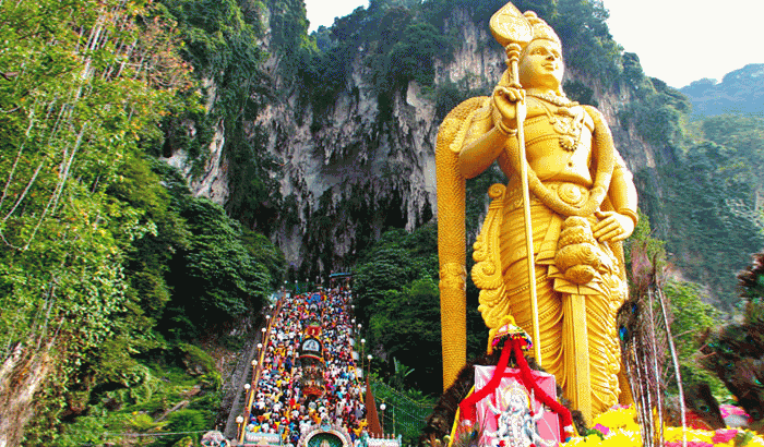 Pay You Reverence To Lord Murugan At The Batu Caves