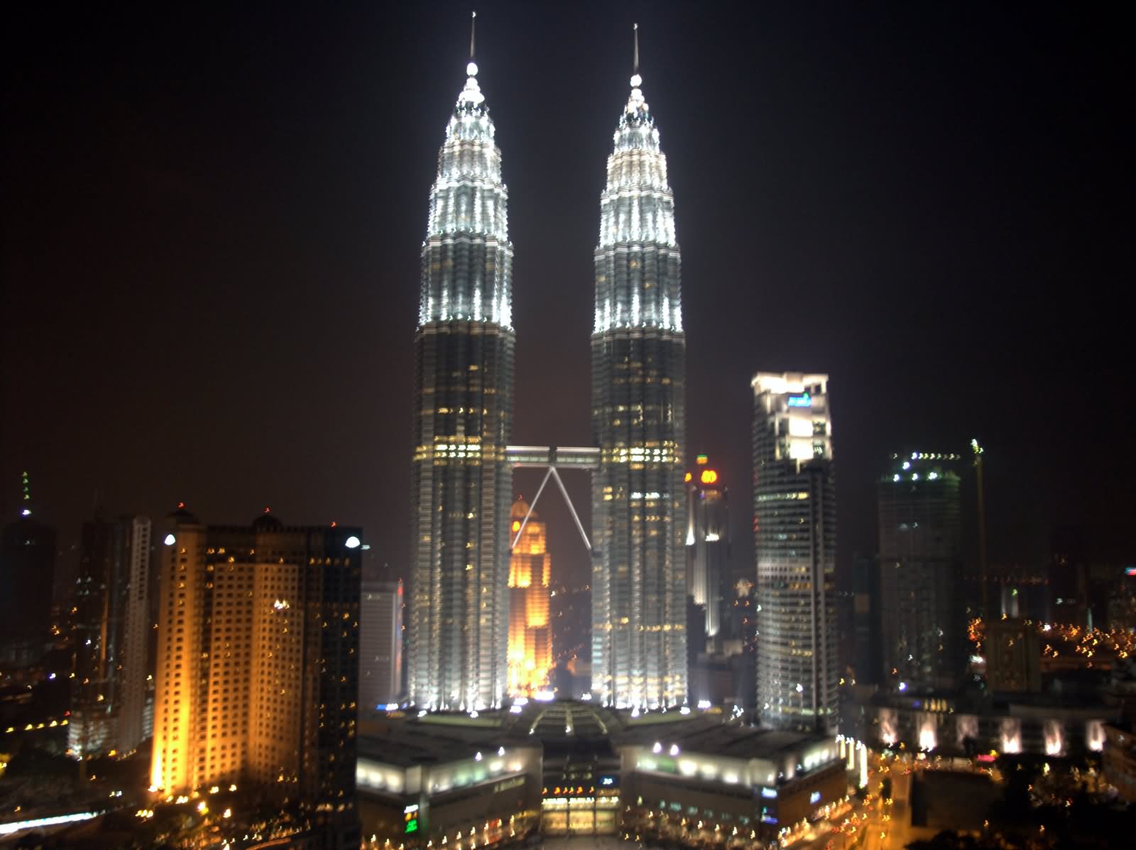 Petronas Towers At Night