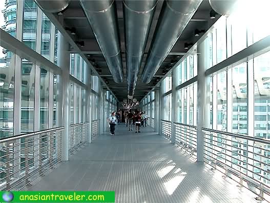 Petronas Towers Bridge Inside Picture