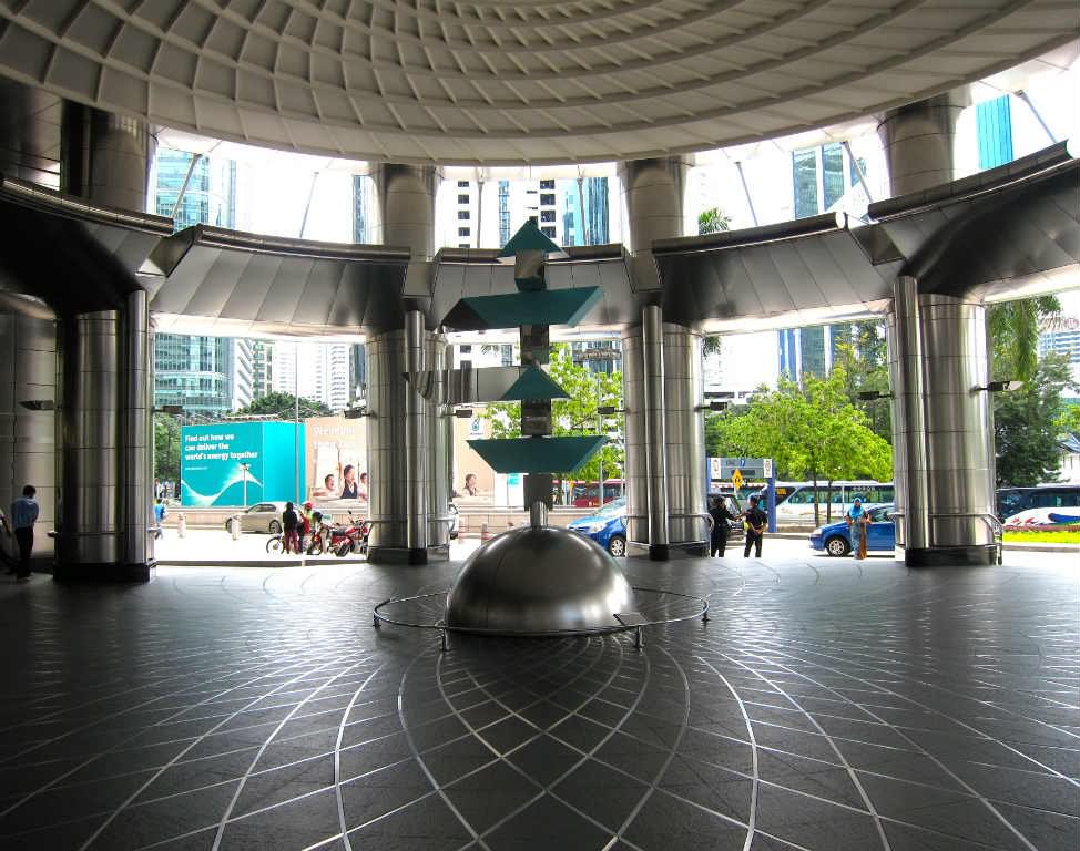 Petronas Twin Towers Lobby Inside View