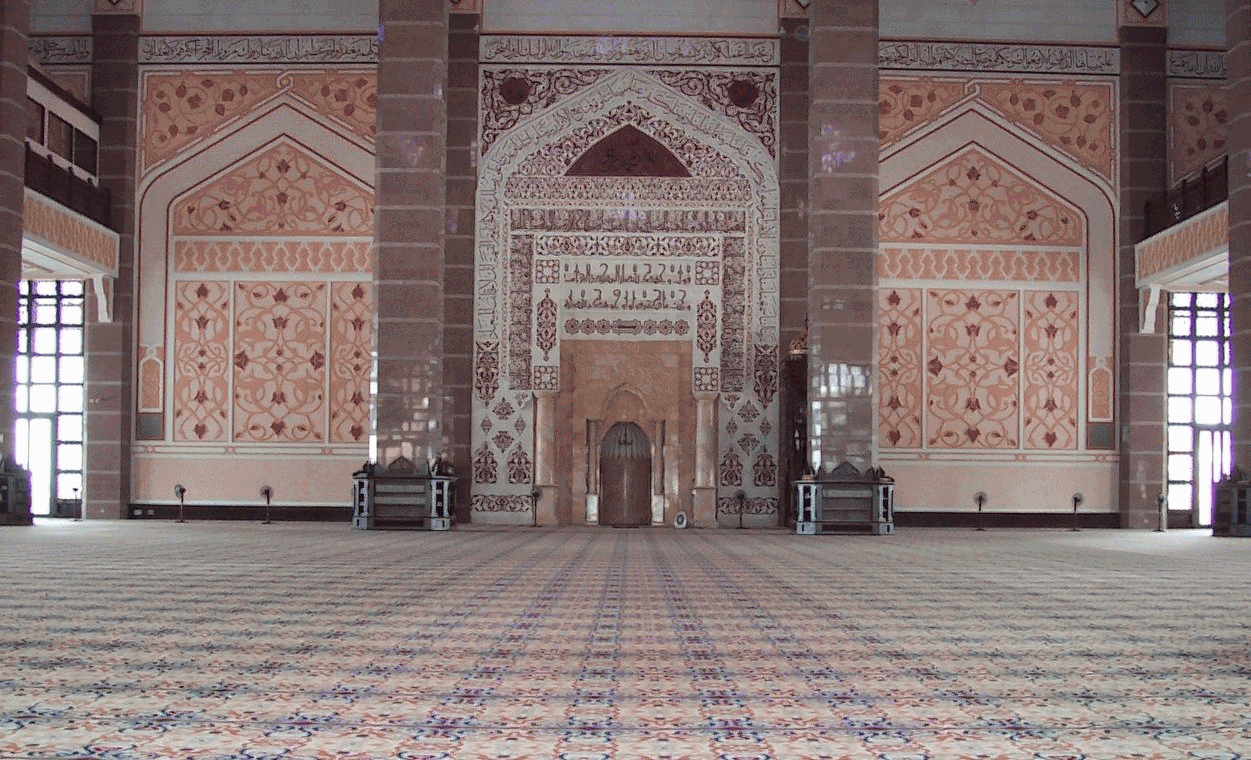 Prayer Hall Inside Putra Mosque