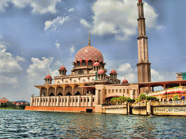 Putra Mosque In Malaysia