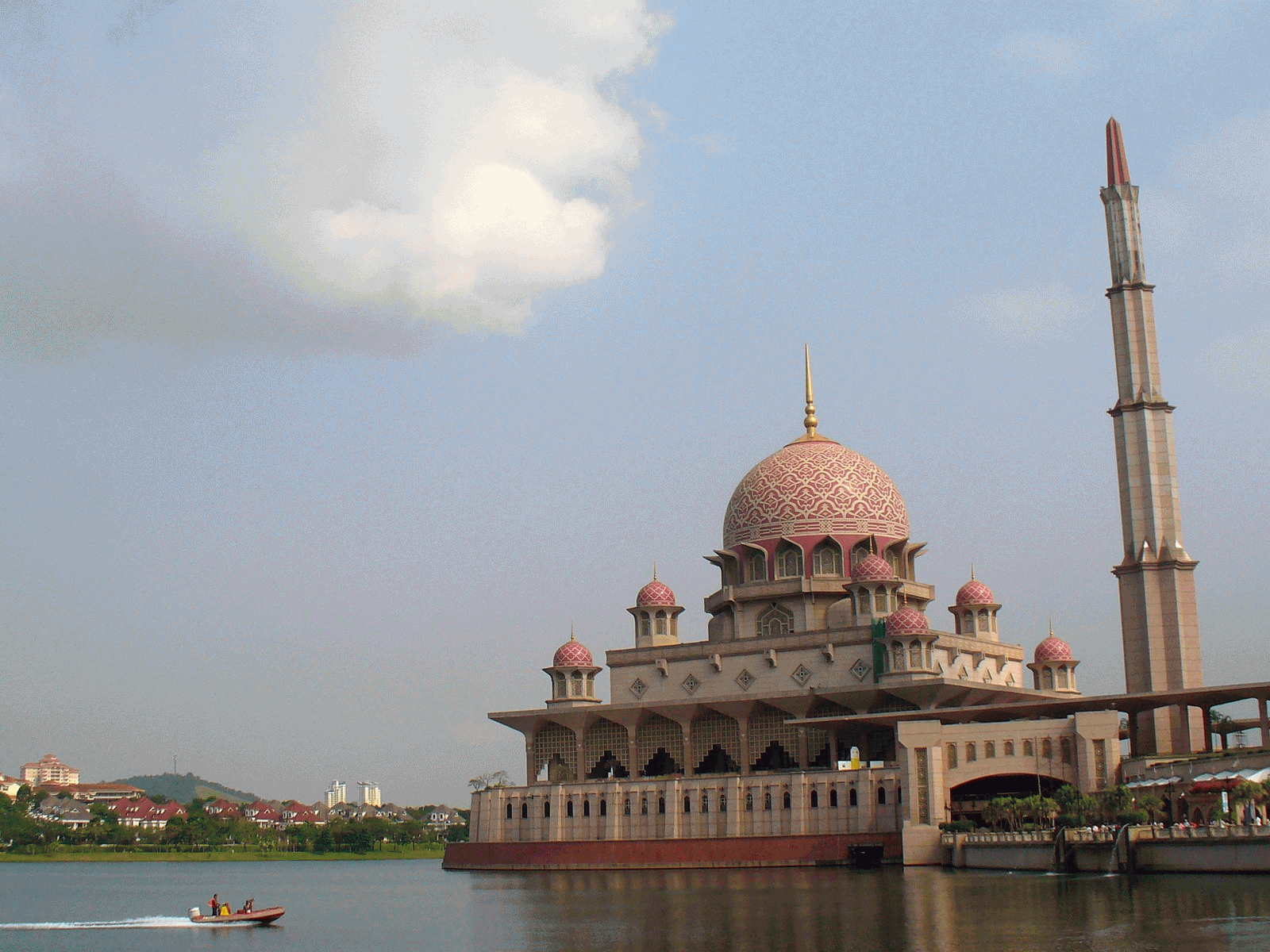 Putra Mosque In Water, Malaysia