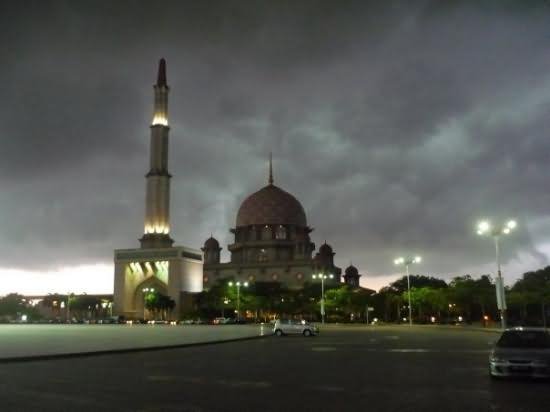 Putra Mosque, Malaysia Night View