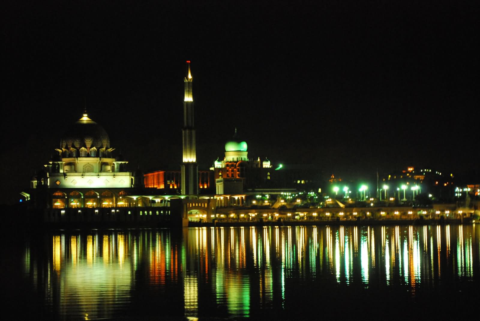 Putra Mosque Night View