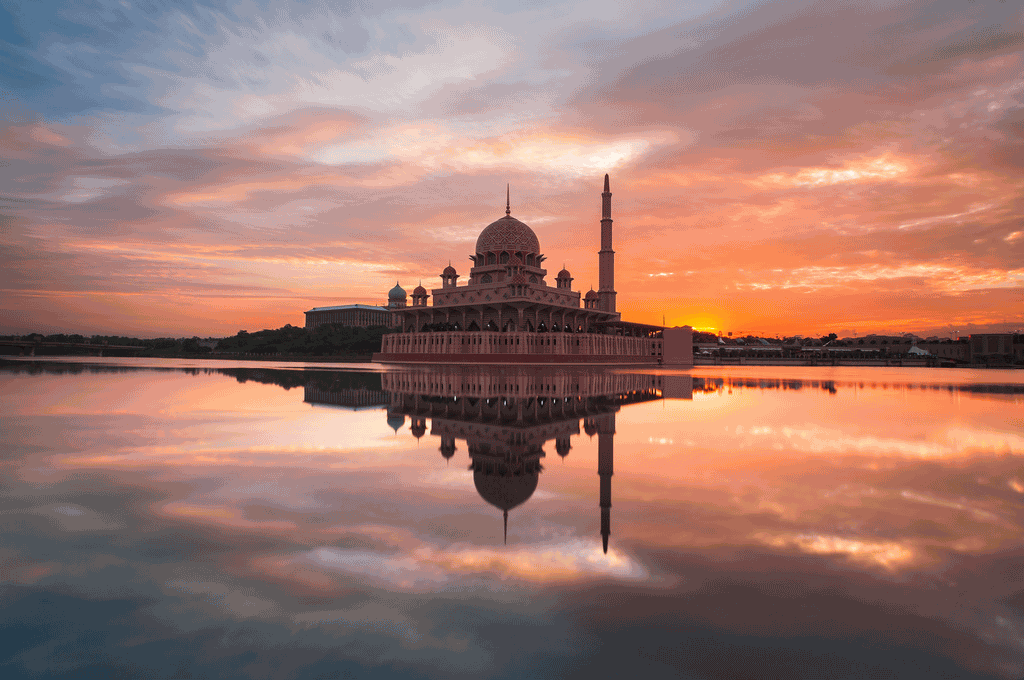 Putra Mosque Sunset View