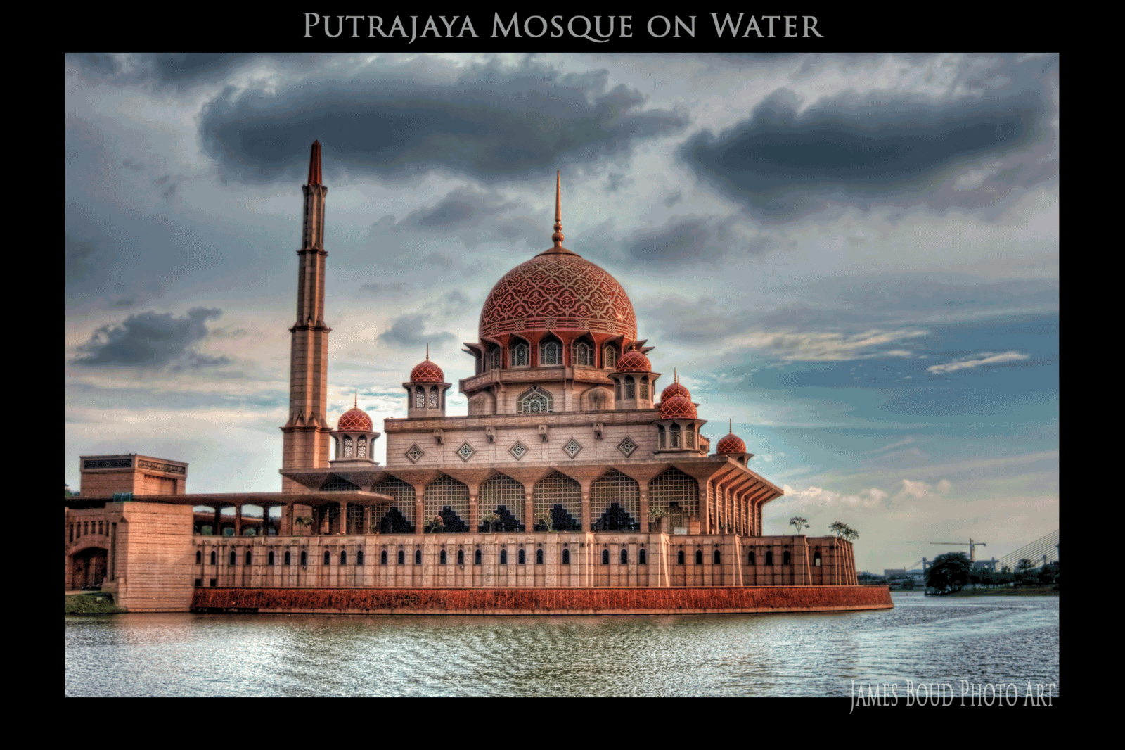 Putrajaya Mosque On Water