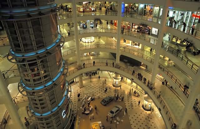 Shopping Mall Inside Petronas Towers