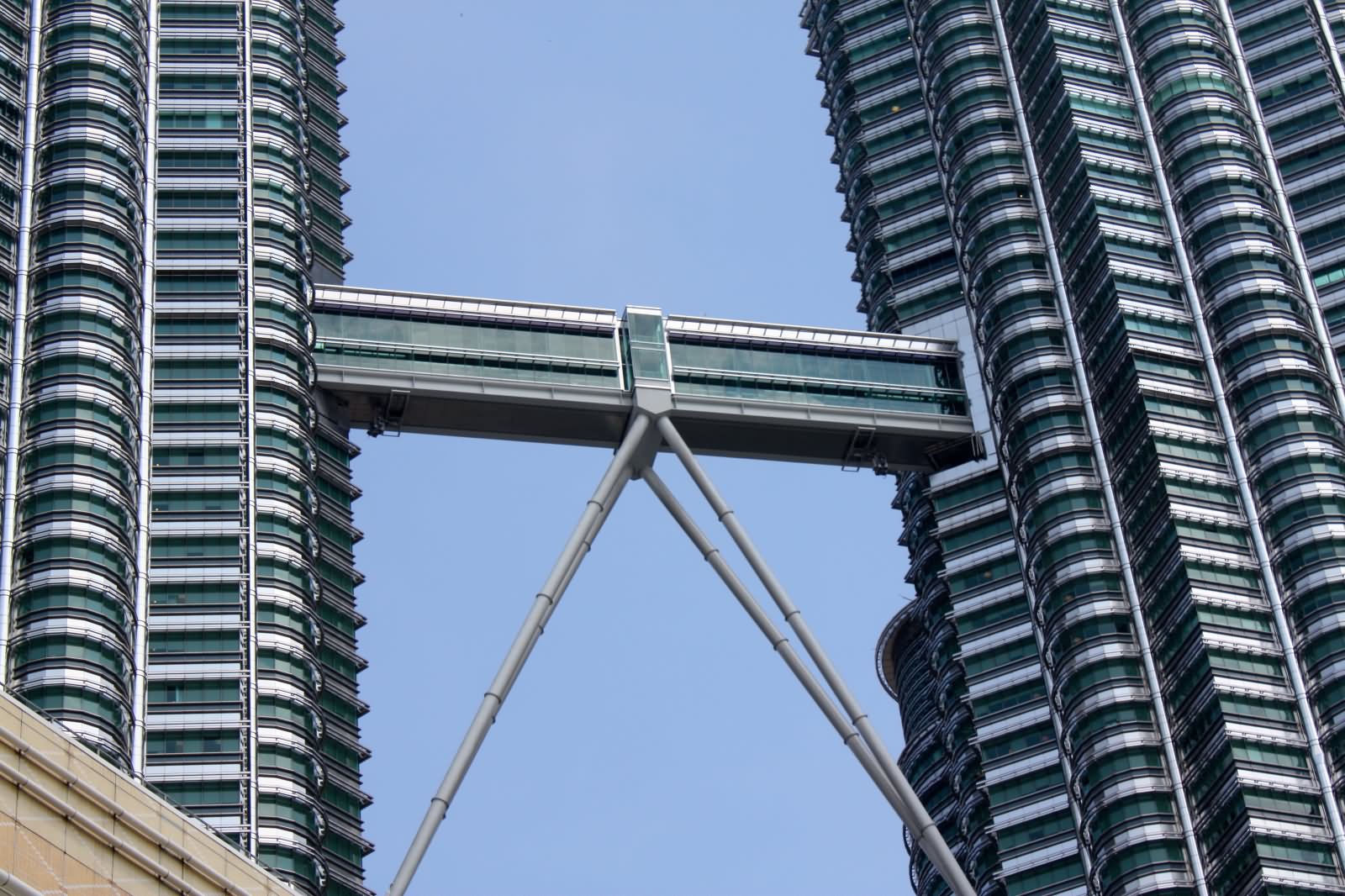 Skybridge Between Petronas Towers