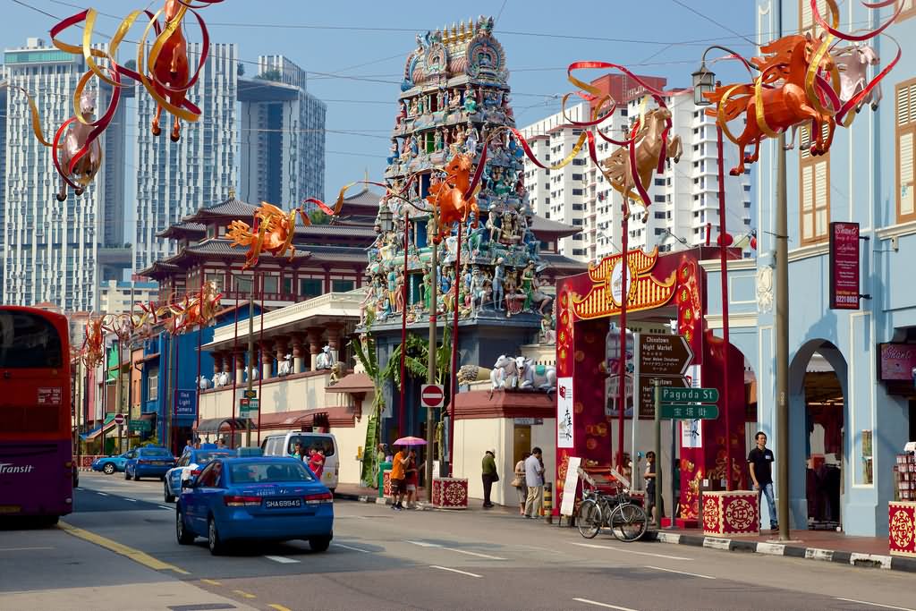 Sri Mariamman Temple, Chinatown, Singapore