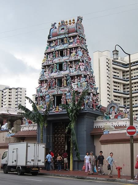 Sri Mariamman Temple Entrace