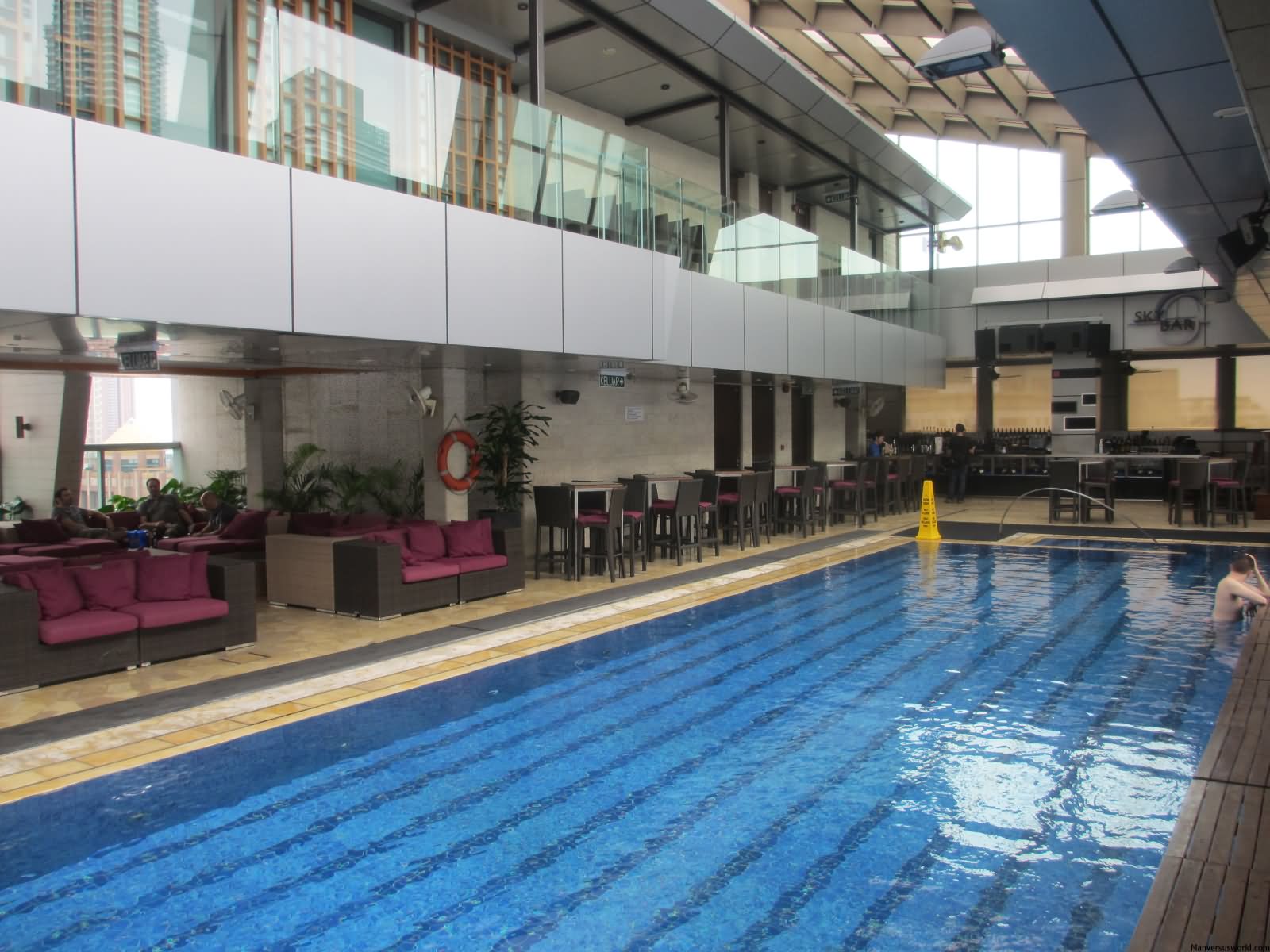 Swimming Pool Inside Petronas Towers
