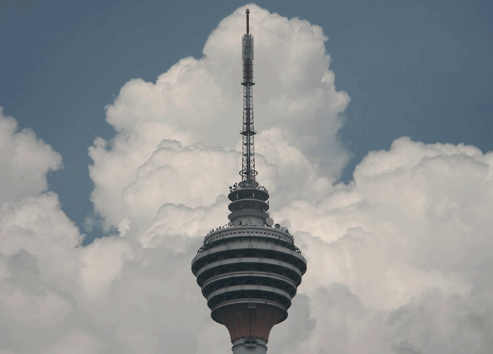 Top View Of Kuala Lumpur Tower, Malaysia