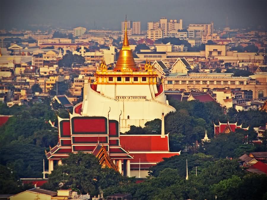 Wat Saket In Bangkok Picture