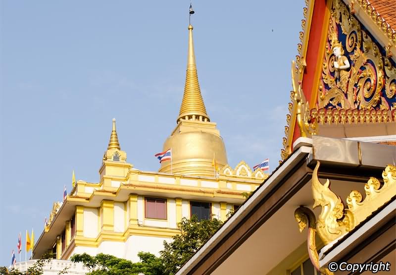 Wat Saket Temple In Bangkok