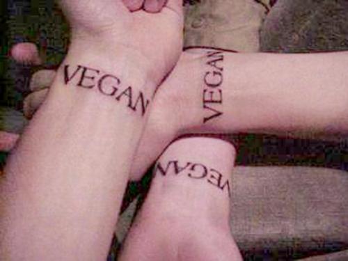 Vegan Friendship Tattoos On Wrist