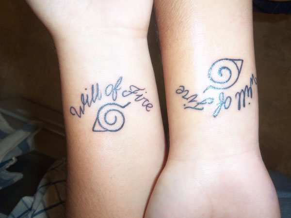 Will Of Fire Friendship Tattoos On Wrists