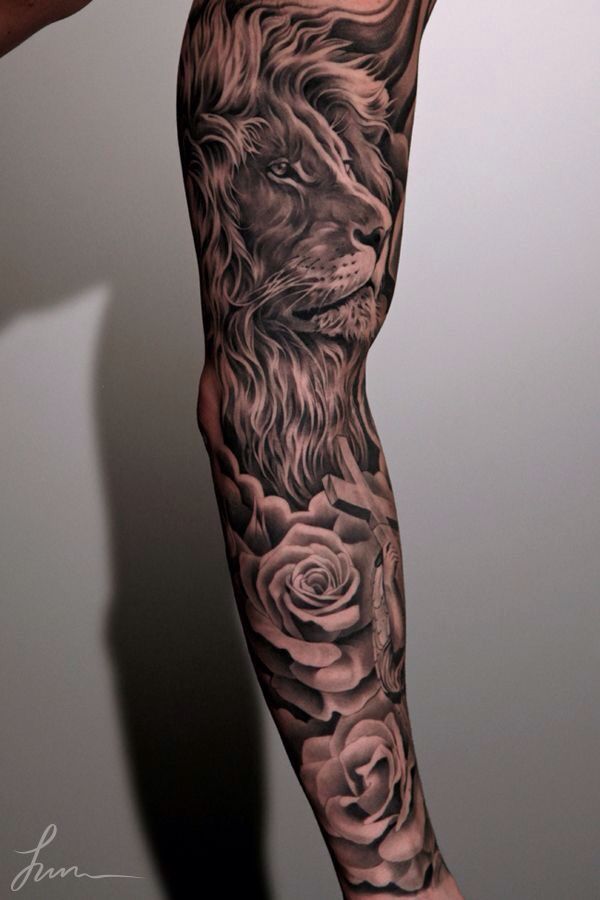 23+ Beautiful Leo Arm Tattoos