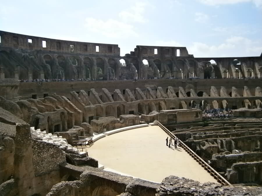A Look Inside The Colosseum, Rome