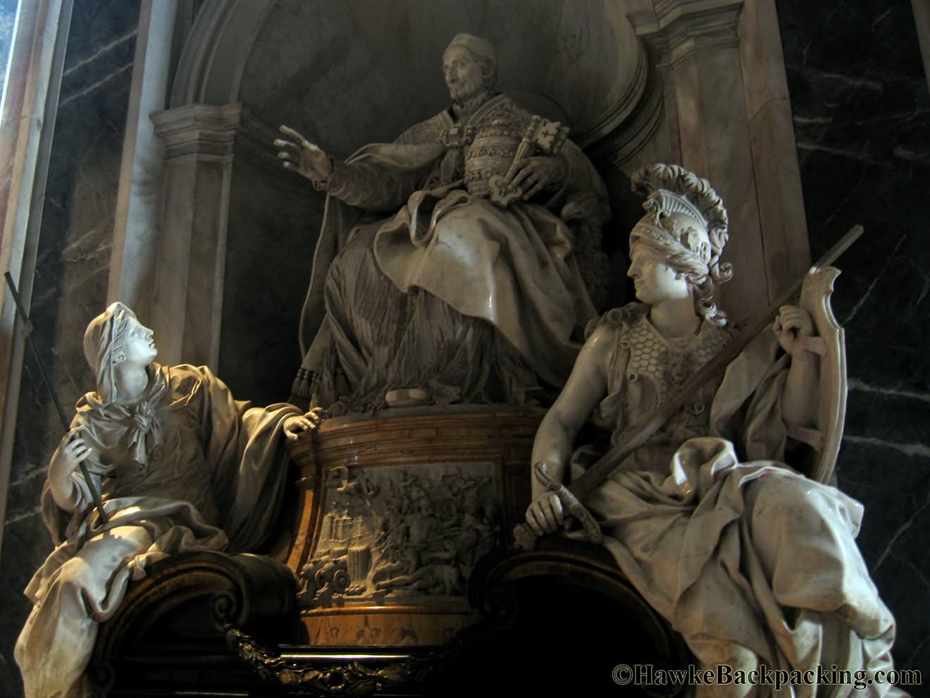 Adorable Sculptures Inside St. Peter's Basilica