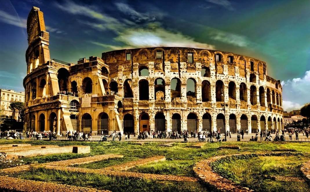 Amazing Image Of The Colosseum