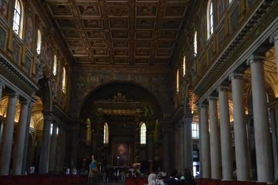 Basilica di Santa Maria Maggiore Church Inside Image