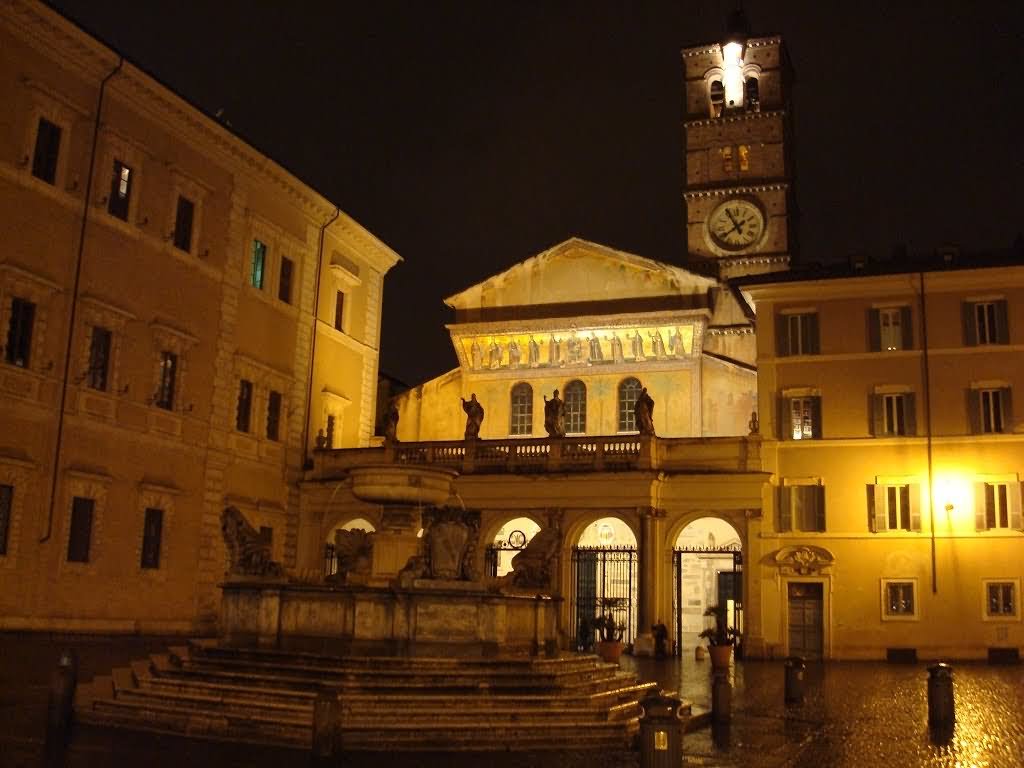 Basilica di Santa Maria Maggiore Night Image