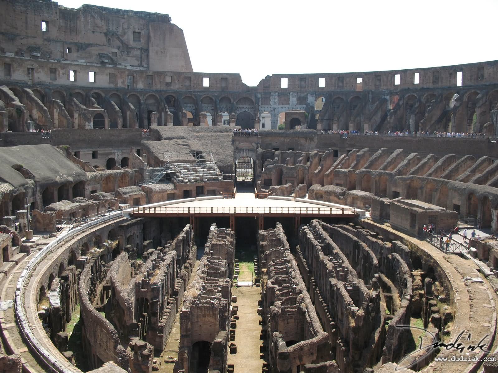 Beautiful Architecture Inside The Colosseum