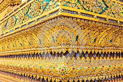 Beautiful Art Work Inside Wat Arun Temple