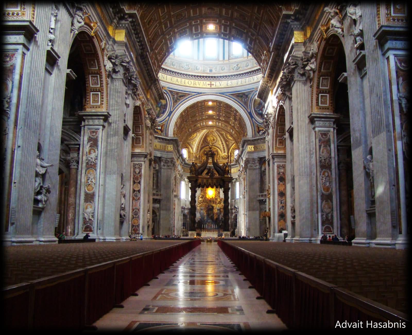 Beautiful Inside Picture Of St. Peter's Basilica